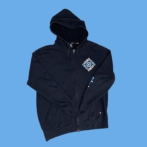 Y2K Etnies Skating Zip Up Hoodie